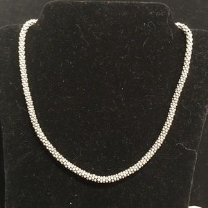Lagos sterling silver chain. 16”